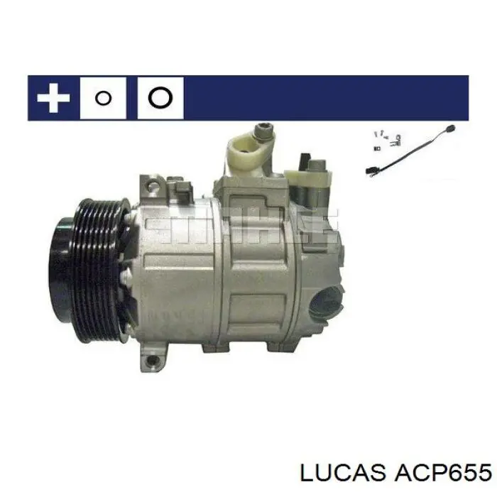 Компресор системи кондиціювання Lucas ACP655 ціна, від 184.67 USD
