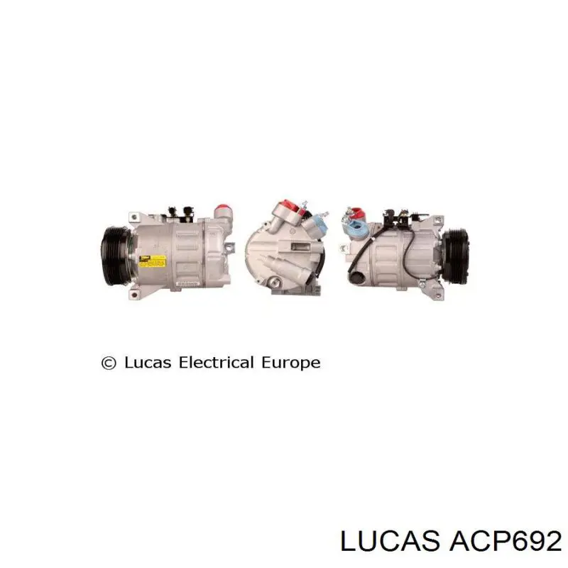 Компресор системи кондиціювання Lucas ACP692 ціна, від 185.00 USD