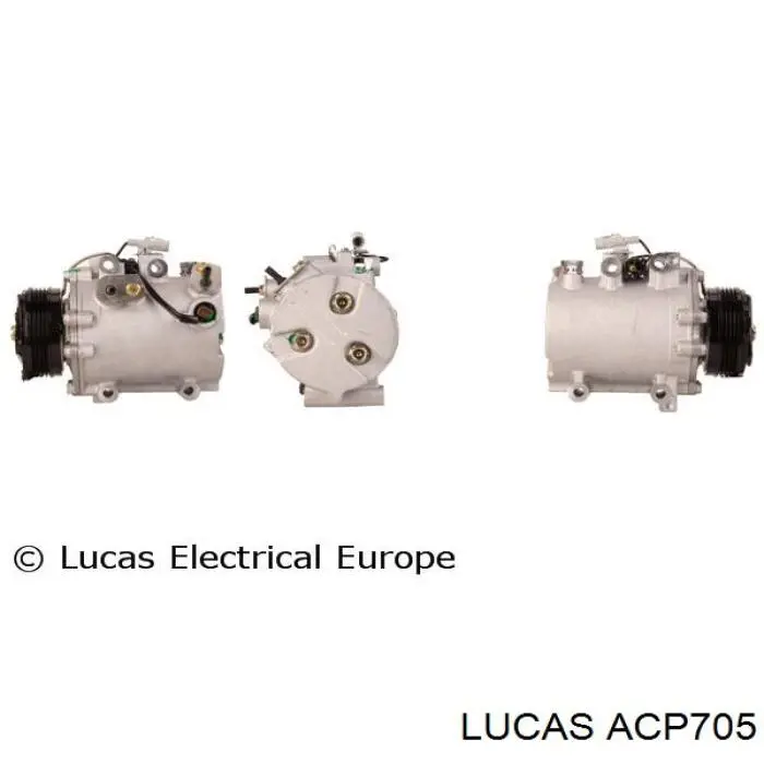 Компресор системи кондиціювання Lucas ACP705 ціна, від 129.37 USD
