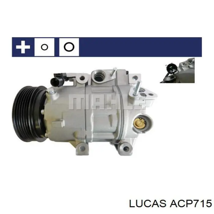 ACP715 Lucas компресор кондиціонера