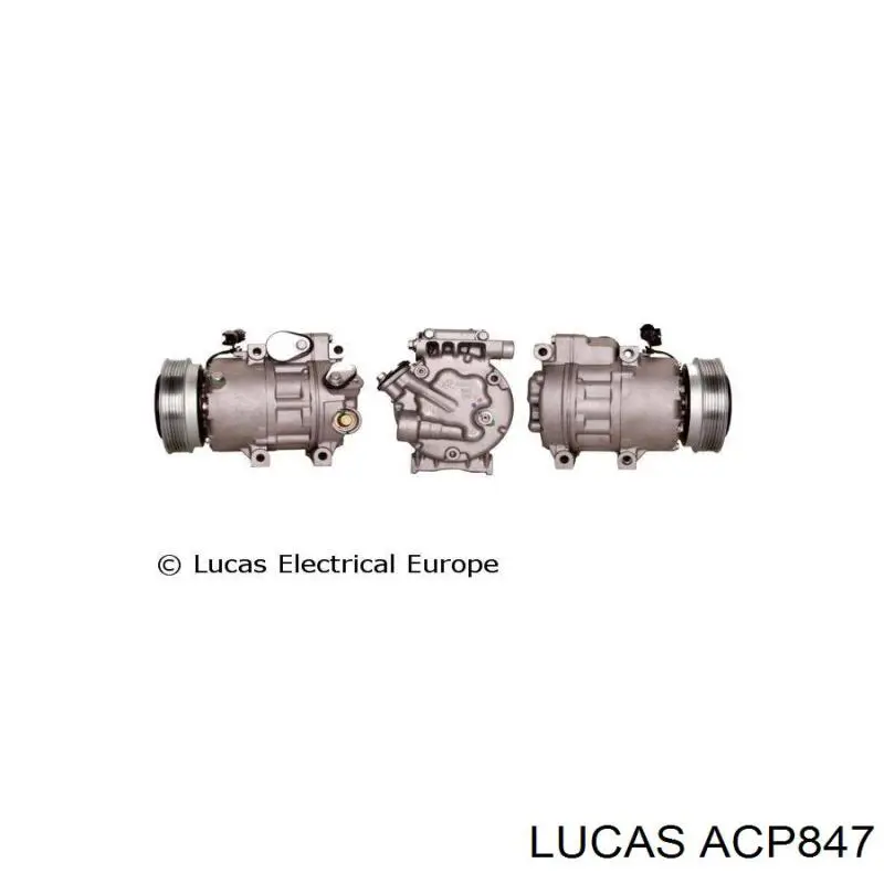ACP847 Lucas компресор кондиціонера