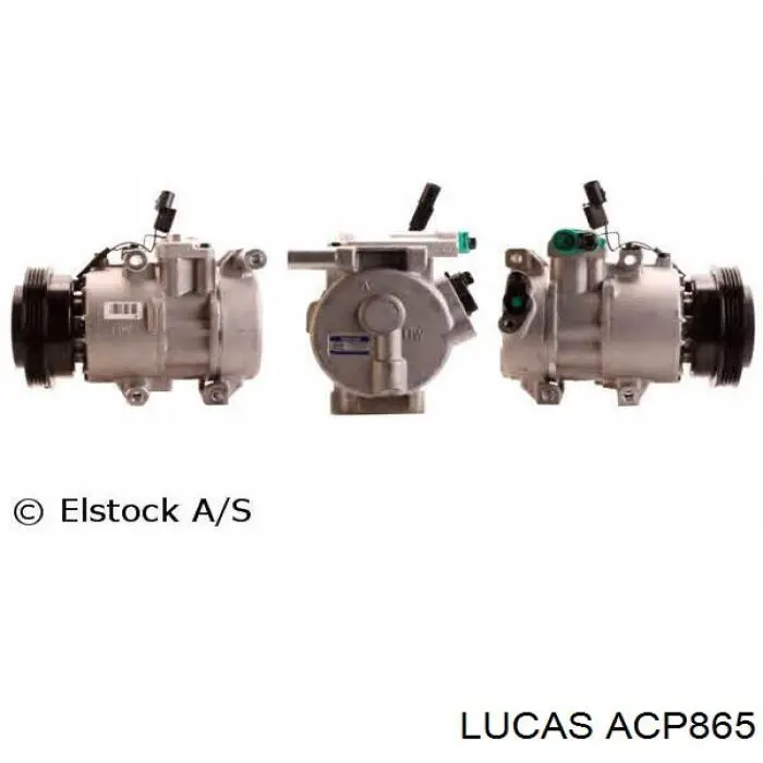 Компресор системи кондиціювання Lucas ACP865 ціна, від 292.53 USD