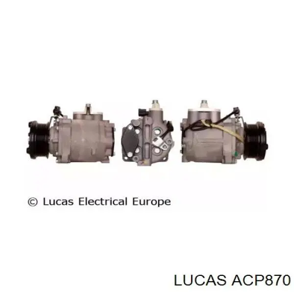 Компресор системи кондиціювання Lucas ACP870 ціна, від 238.57 USD