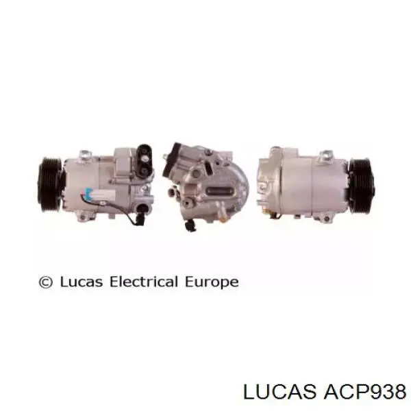 Компресор системи кондиціювання Lucas ACP938 ціна, від 289.81 USD
