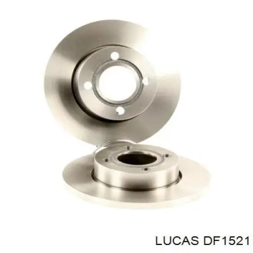 DF1521 Lucas диск гальмівний передній
