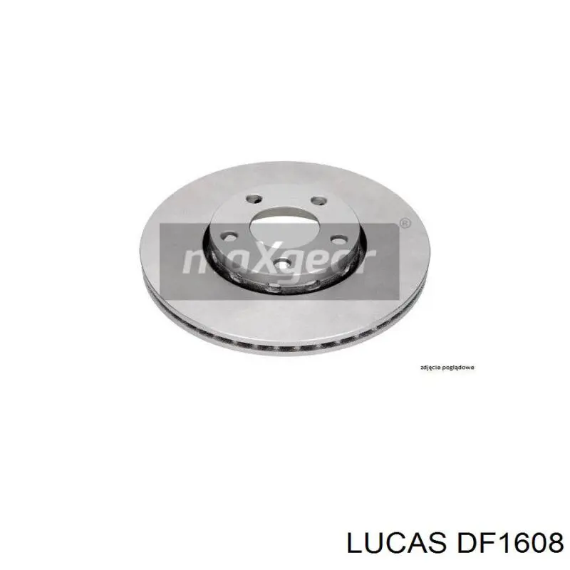 Диск переднього гальма Lucas DF1608 ціна, від 21.30 USD