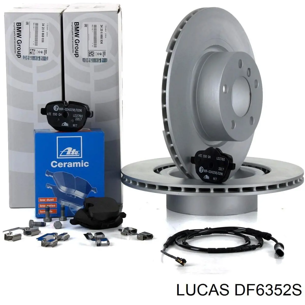 Задні дискові гальма Daco 600353 ціна, від 35.66 USD
