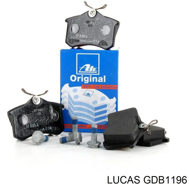 Задні гальмівні колодки Lucas GDB1196 ціна, від 19.93 USD