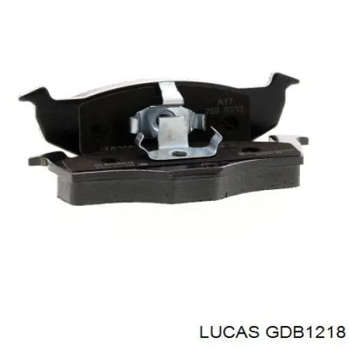GDB1218 Lucas Передні гальмівні колодки