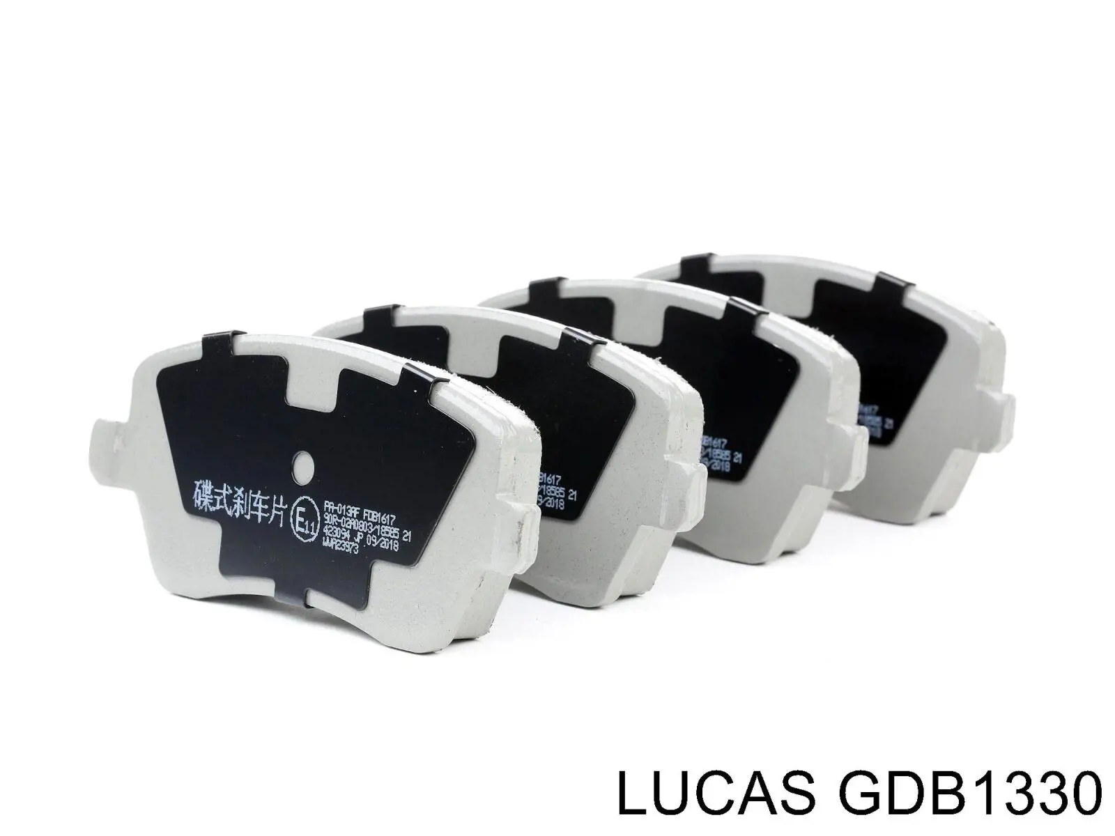 Задні гальмівні колодки Lucas GDB1330 ціна, від 14.53 USD