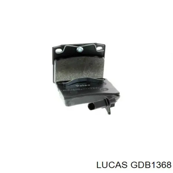 Купити GDB1368 Lucas Колодки гальмівні передні, дискові