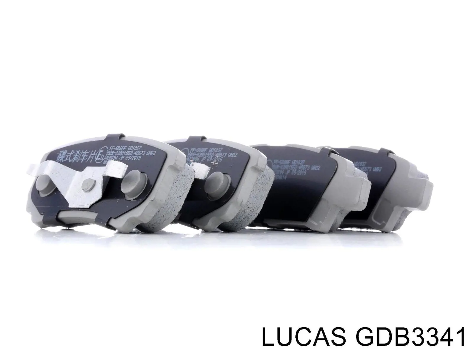 Задні гальмівні колодки Lucas GDB3341 ціна, від 20.16 USD