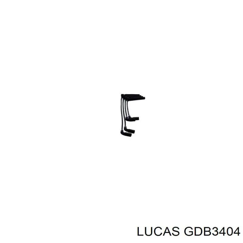 GDB3404 Lucas колодки гальмівні передні, дискові
