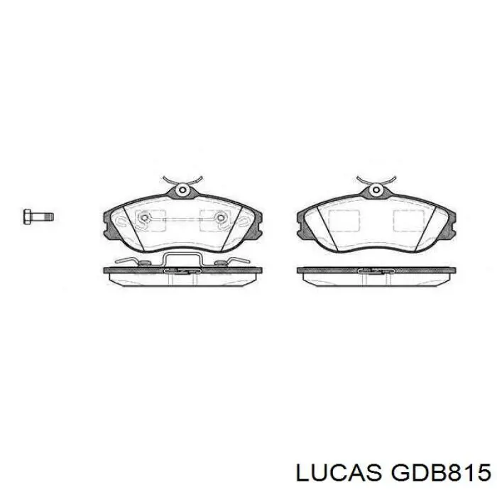 Гальмівні колодки VAG 895698151 ціна, від 41.06 USD