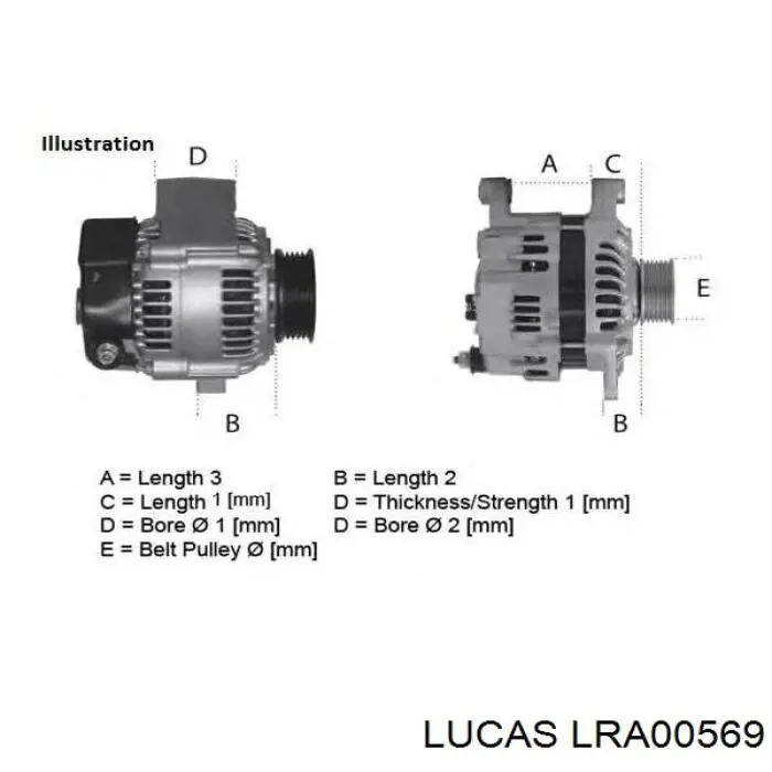 LRA00569 Lucas генератор