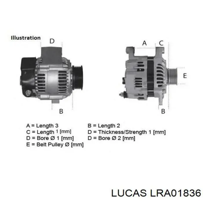 LRA01836 Lucas генератор