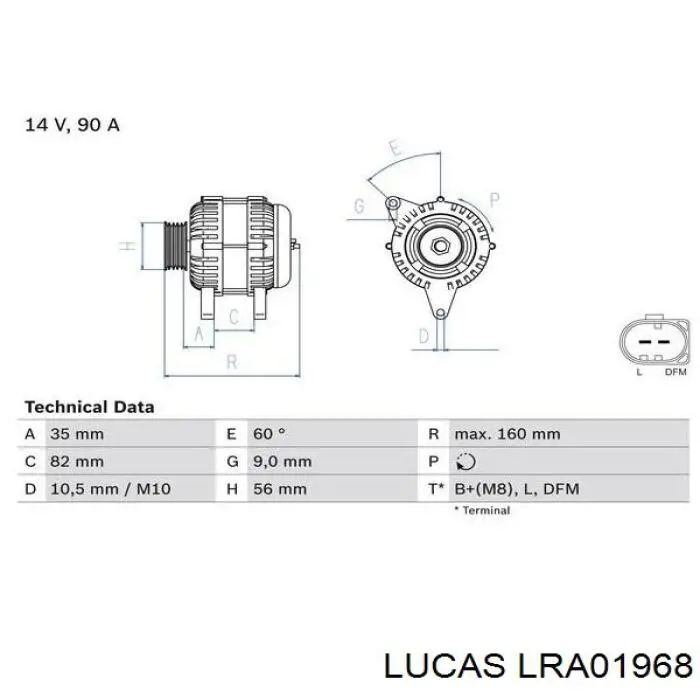 LRA01968 Lucas генератор