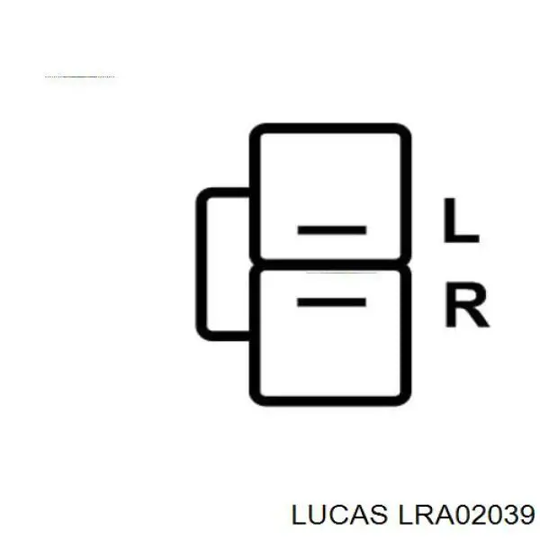 Купити LRA02039 Lucas Генератор