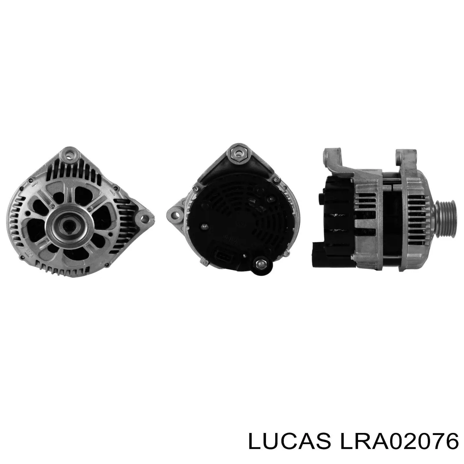LRA02076 Lucas Генератор (Напряжение, В: 14, Ток генератора, А: 150)