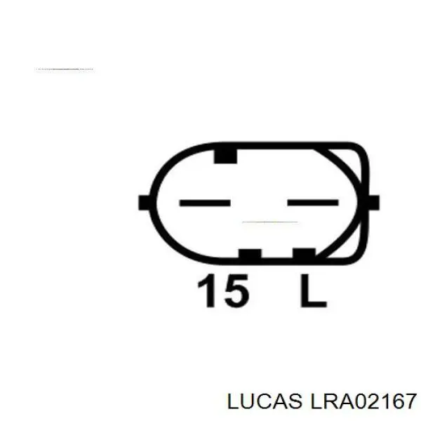 Купити LRA02167 Lucas Генератор