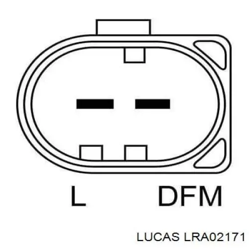 Генератор автомобільний Lucas LRA02171