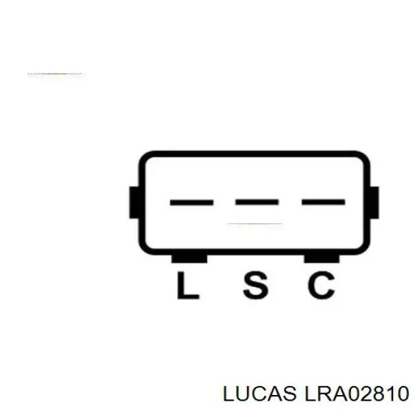 Генератор автомобільний Lucas LRA02810