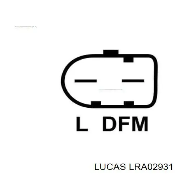 Купити LRA02931 Lucas Генератор