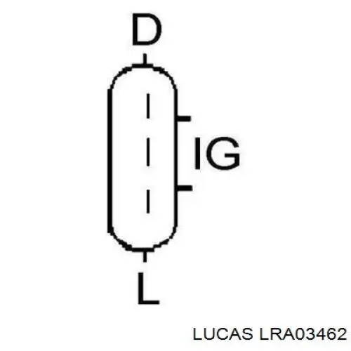 Генератор LRA03462 Lucas