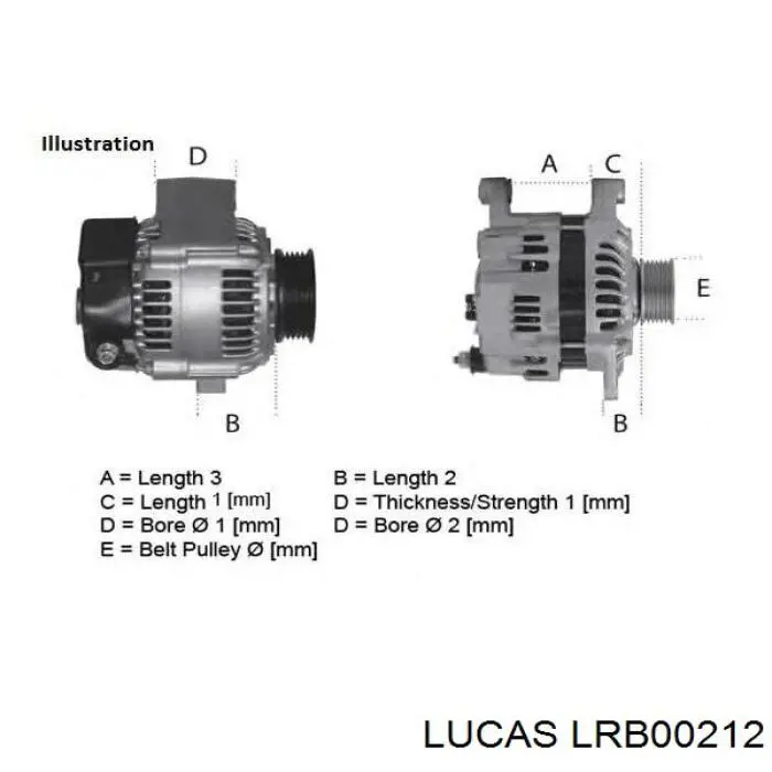 LRB00212 Lucas генератор