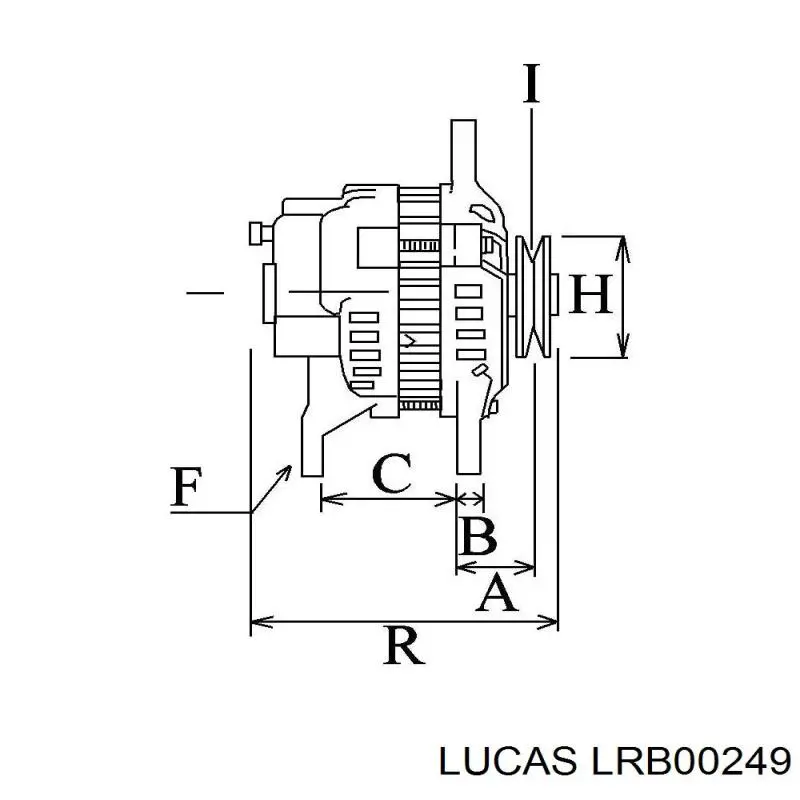 Купити LRB00249 Lucas Генератор