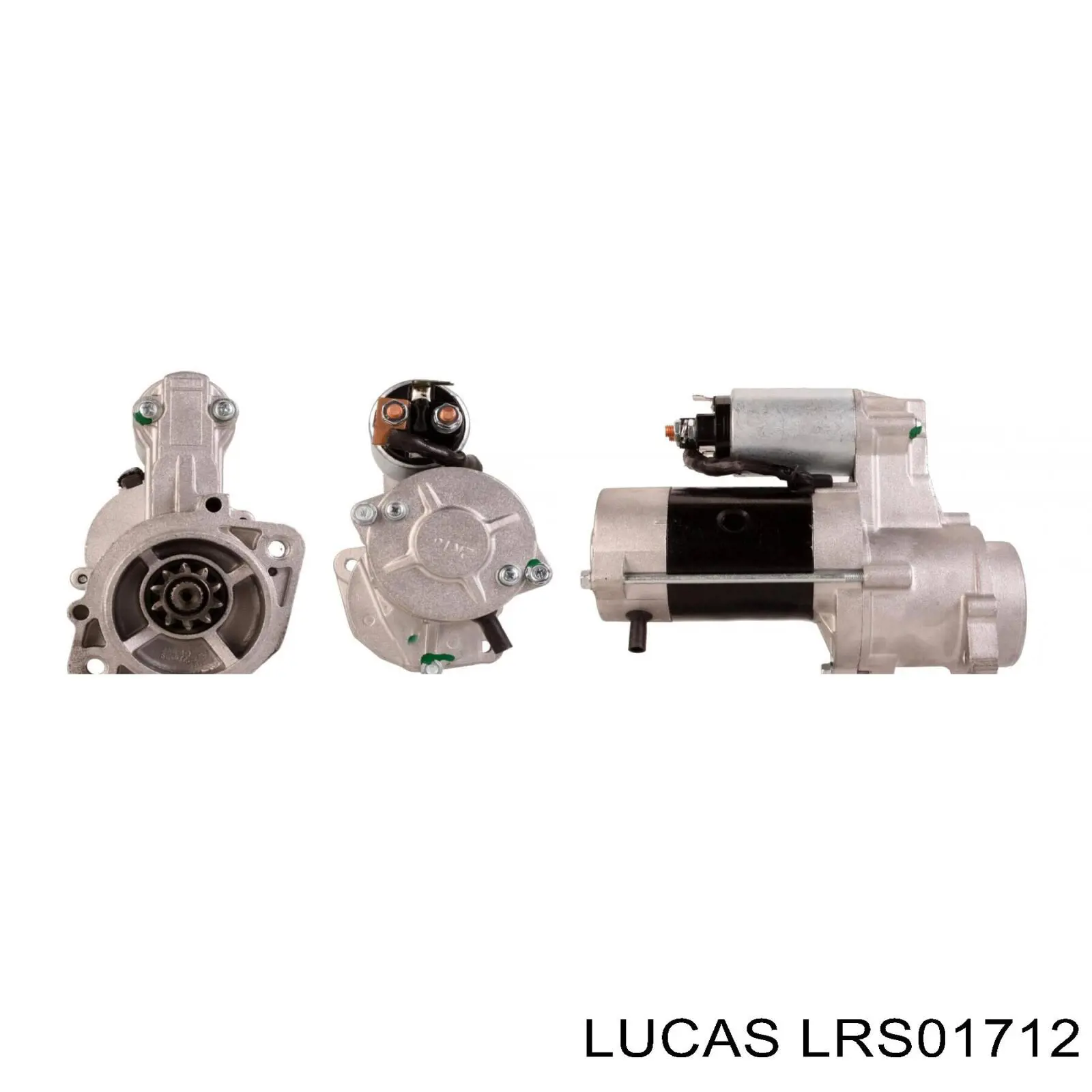 LRS01712 Lucas Стартер двигуна