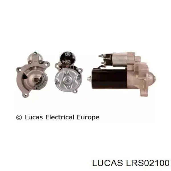 LRS02100 Lucas Стартер (1,4 кВт, 12 В)