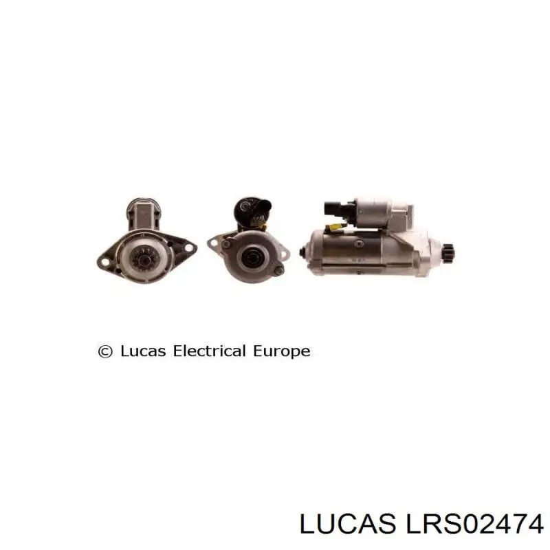 LRS02474 Lucas Стартер двигуна