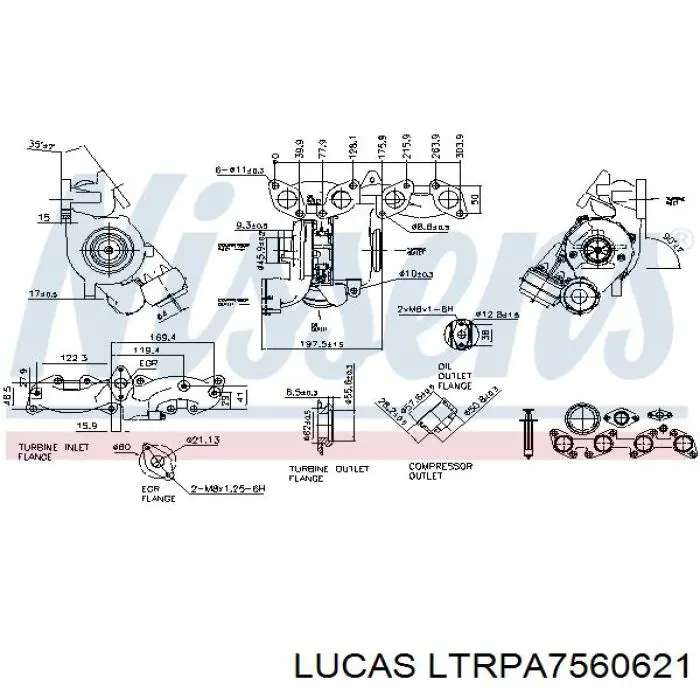 Турбіна LTRPA7560621 Lucas