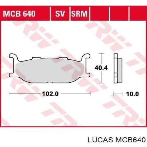 Передні тормозні колодки 07YA2709 Brembo