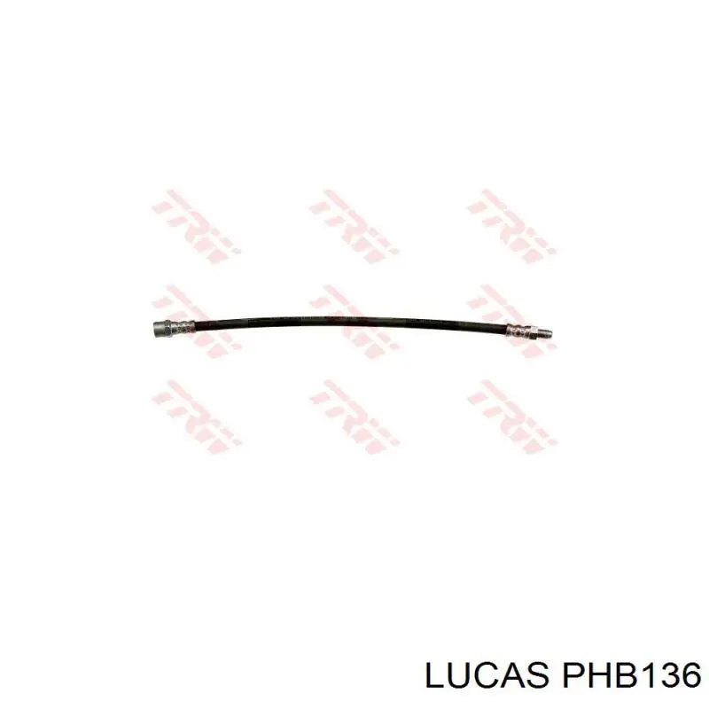 PHB136 Lucas шланг гальмівний передній