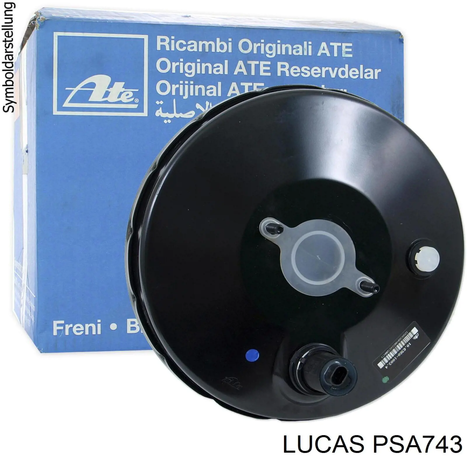 Підсилювач (гідровакуумний) PSA743 LUCAS