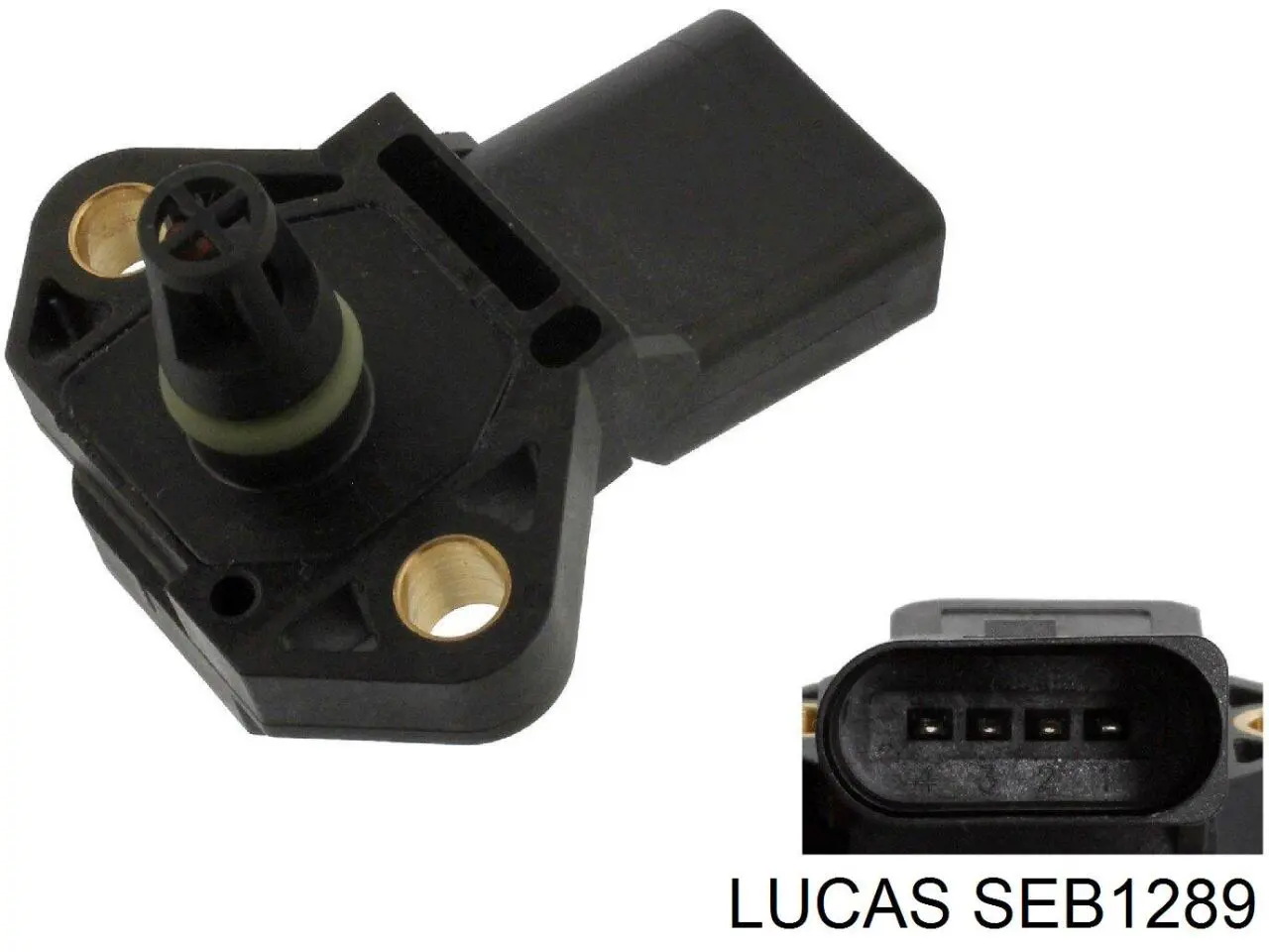 Датчик тиску наддуву (датчик нагнітання повітря в турбіну) Lucas SEB1289 ціна, від 10.88 USD