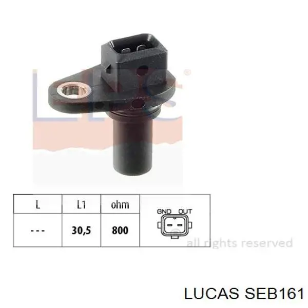 Датчик швидкості Lucas SEB161 ціна, від 15.94 USD