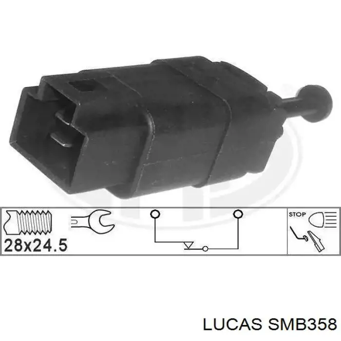 Купити SMB358 Lucas Датчик включення зчеплення