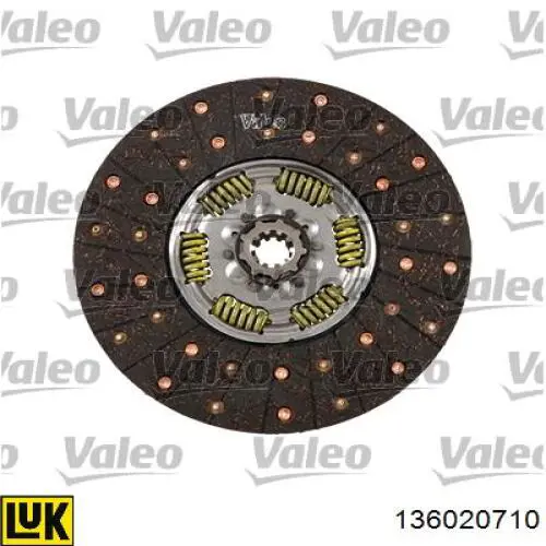 Корзина диска зчеплення VALEO 805779