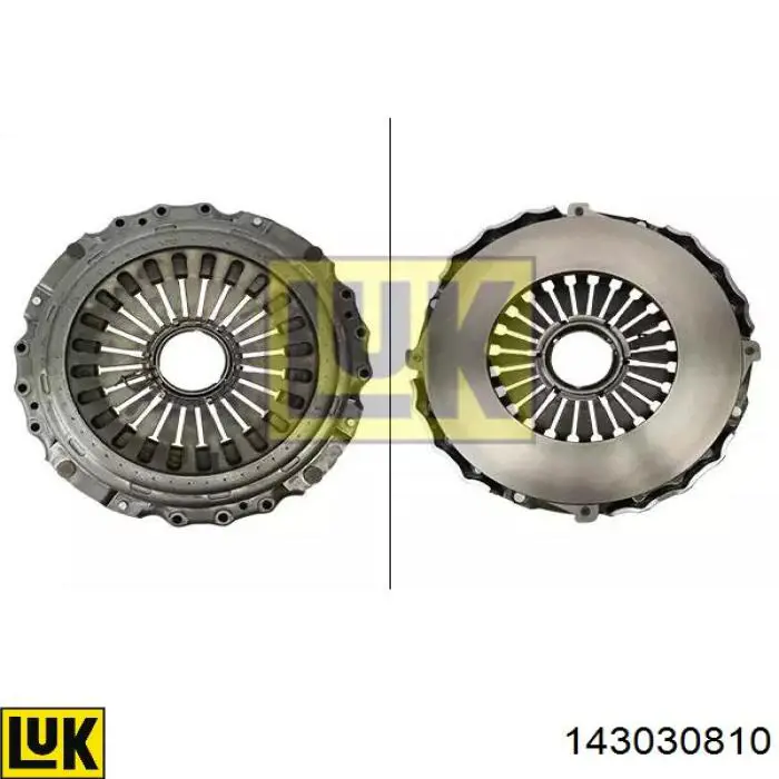 Пелюстковий кошик зчеплення LUK 143030810 ціна, від 384.75 USD