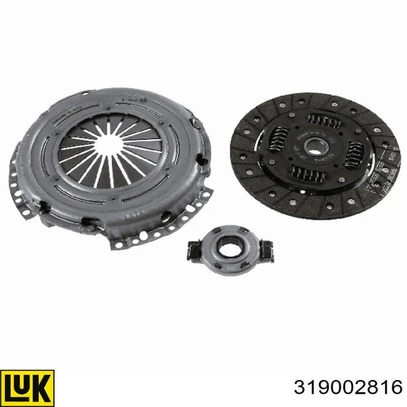Диск зчеплення ведений VAG 030141032AX