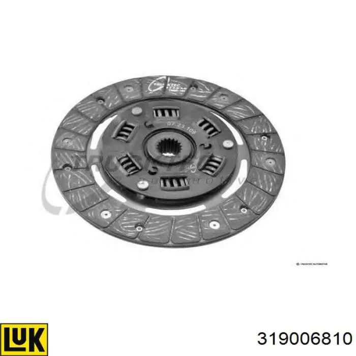 Купити ADV183128 Blue Print Диск зчеплення