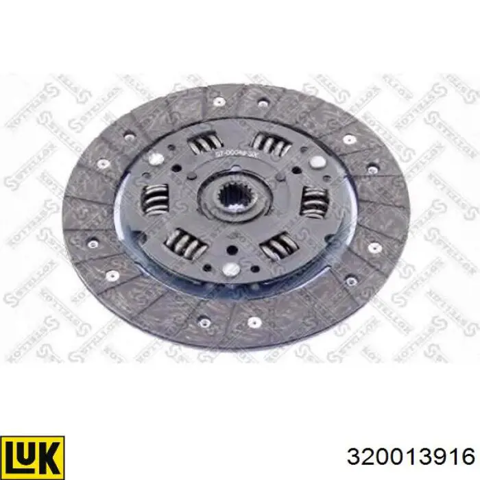 Зчеплення LUK 320013916 ціна, від 21.54 USD