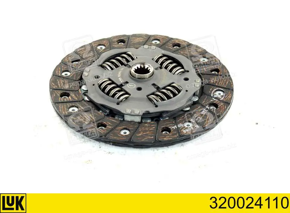 Зчеплення LUK 320024110 ціна, від 58.38 USD