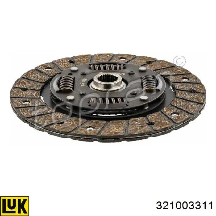 Диск зчеплення 321003311 LUK