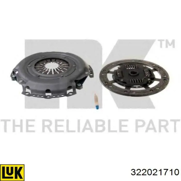 Диск зчеплення DDZ2101 InA-For