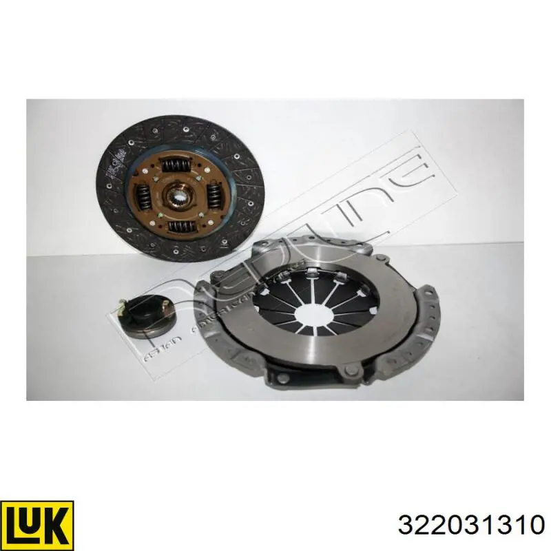 Диск зчеплення 322031310 LUK