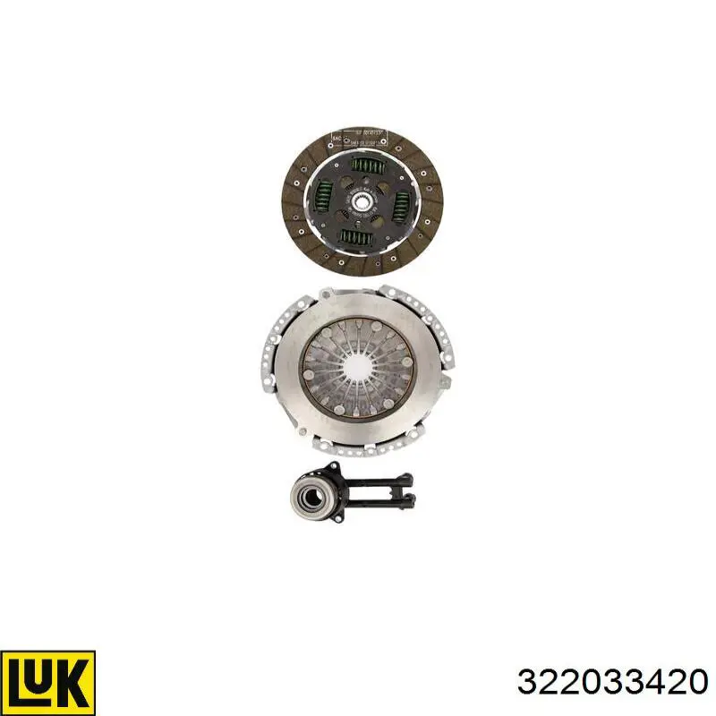 Диск зчеплення ведений Sachs 1878038433